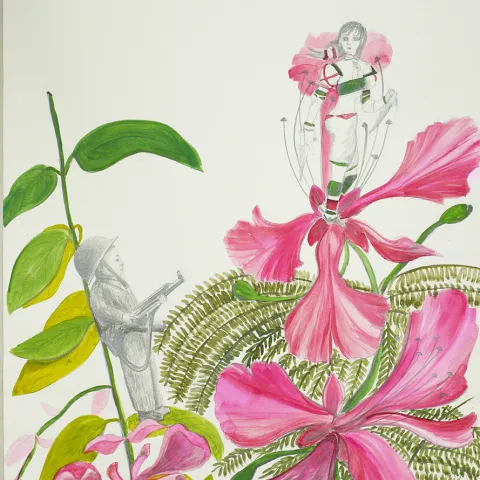Asien - Tempera