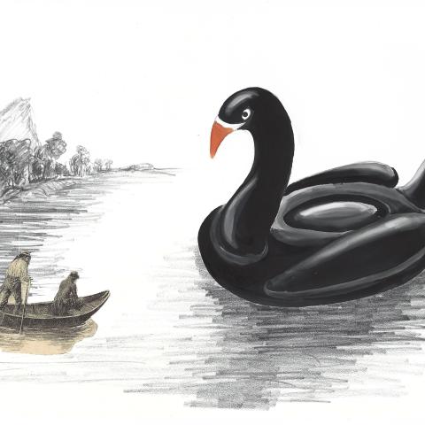 Schwarzer Schwan