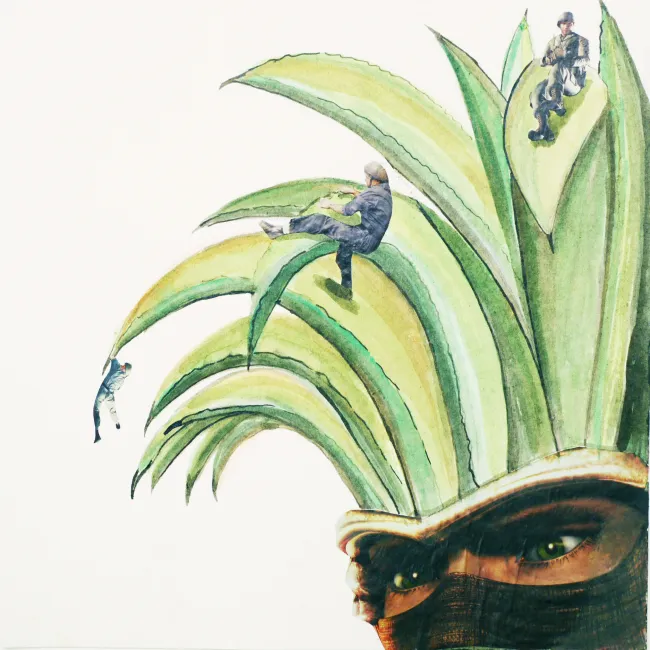 Haare klettern - male
