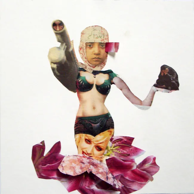 Klappcollage
